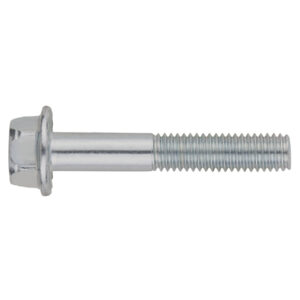 Tornillo hexagonal DIN-6921 con arandela estampada y grafilada. Inoxidable A2